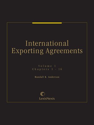 cover image of International Exporting Agreements